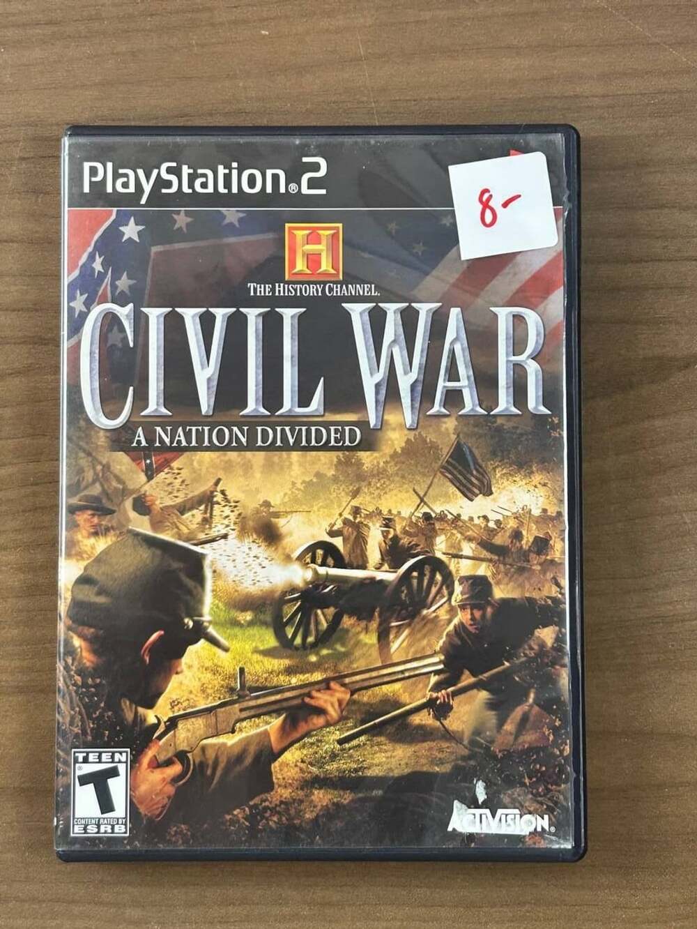 The History Channel Civil War A Nation Divided PS2 PlayStation 2 NTSC CIB